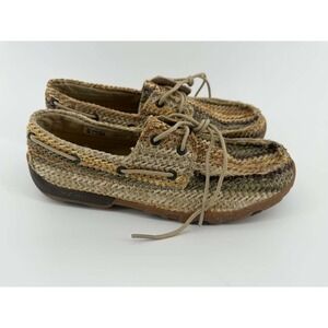 'Twisted X'  - Women's Shoes Weave Moccasin - Cowgirl Earth Tones Sz‎ 9 1/2 M